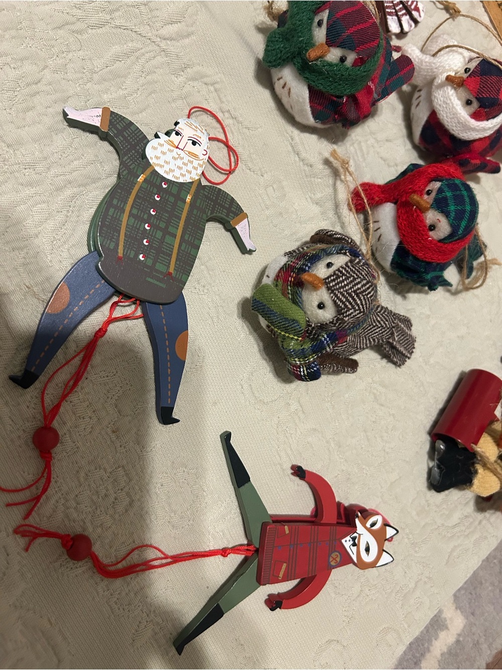 Adorable Rustic Christmas Ornaments